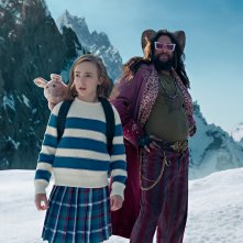 Slumberland - Nel mondo dei sogni: Jason Momoa, Marlow Barkley in una scena del film