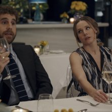 The People We Hate at the Wedding: Kristen Bell, Ben Platt in una sequenza