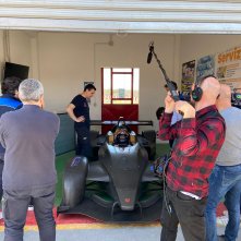 Ettore Bassi - Stage and Race: un'immagine sul set del film