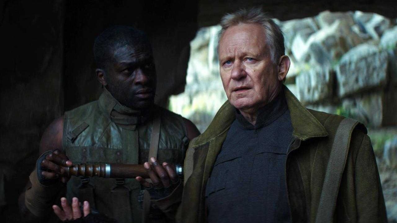 Stellan Skarsgård in una scena di Andor