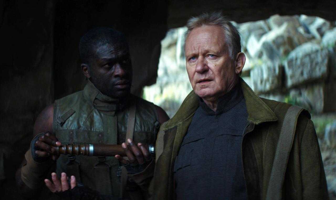 Stellan Skarsgård in una scena di Andor