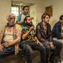 Falla girare: Michele Placido, Giampaolo Morelli, Fabio Balsamo, Ciro Priello, Giovanni Esposito in una scena