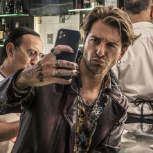 Falla girare: Giampaolo Morelli durante una scena del film