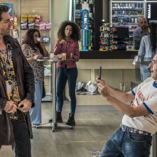 Falla girare: Giampaolo Morelli e Giovanni Esposito in una scena