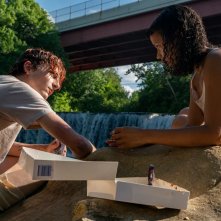 Bones and All: Timothée Chalamet, Taylor Russell in una scena