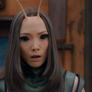 Marvel Studios Presenta: Guardiani della Galassia Holiday Special, Pom Klementieff in una foto dello speciale
