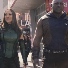 Marvel Studios Presenta: Guardiani della Galassia Holiday Special, Pom Klementieff e Dave Bautista
