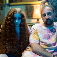 Tre uomini e un fantasma: un'immagine dal set