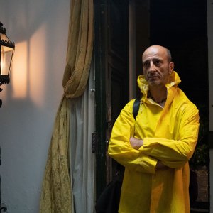 Tre uomini e un fantasma: Raffaele Ferranti in una scena del film