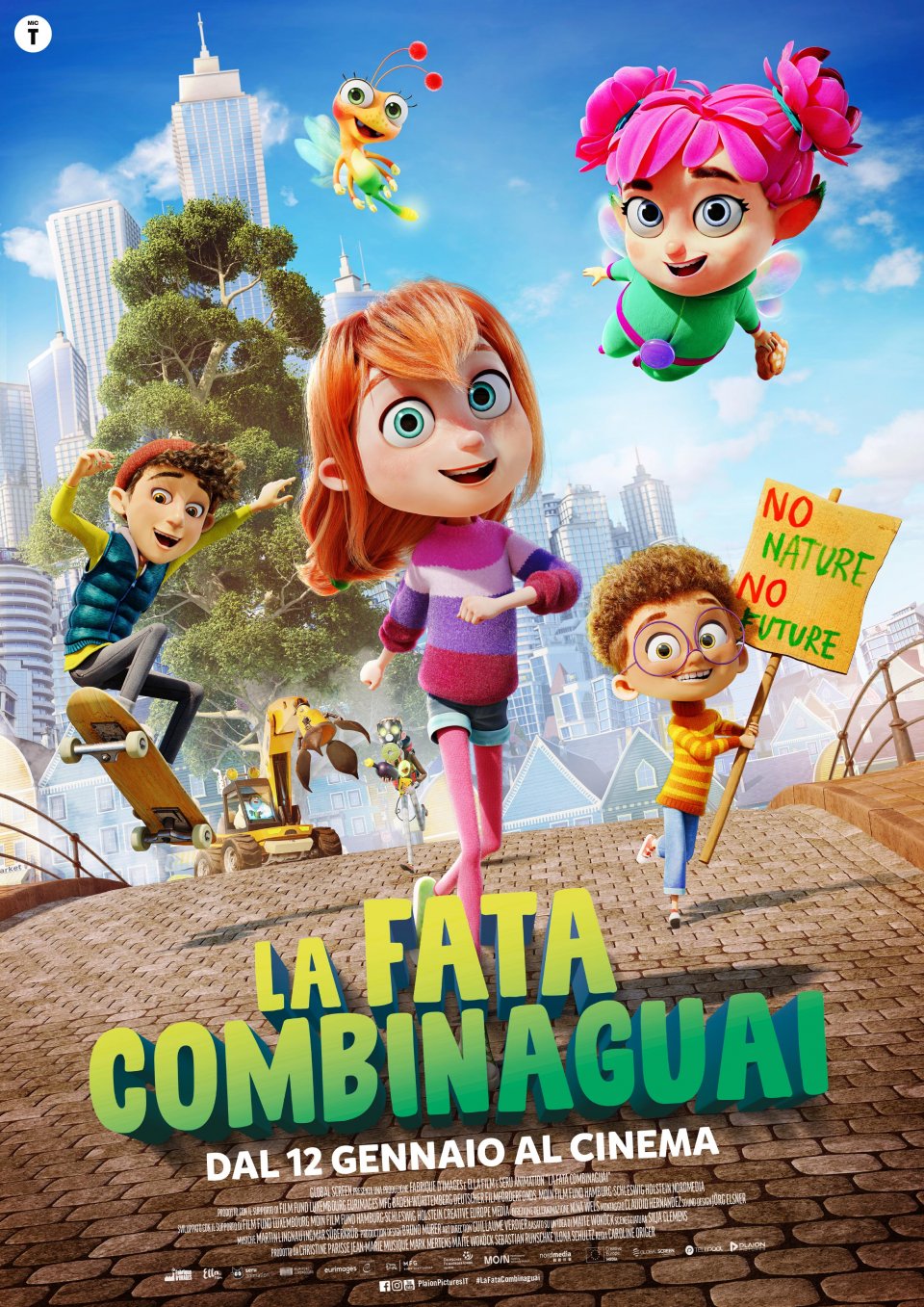 La Fata Combinaguai   Poster Italiano Ufficiale Dal 12 Gennaio Al Cinema