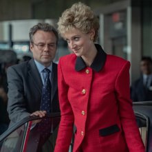 The Crown 5: Elizabeth Debicki in una scena della serie Netflix