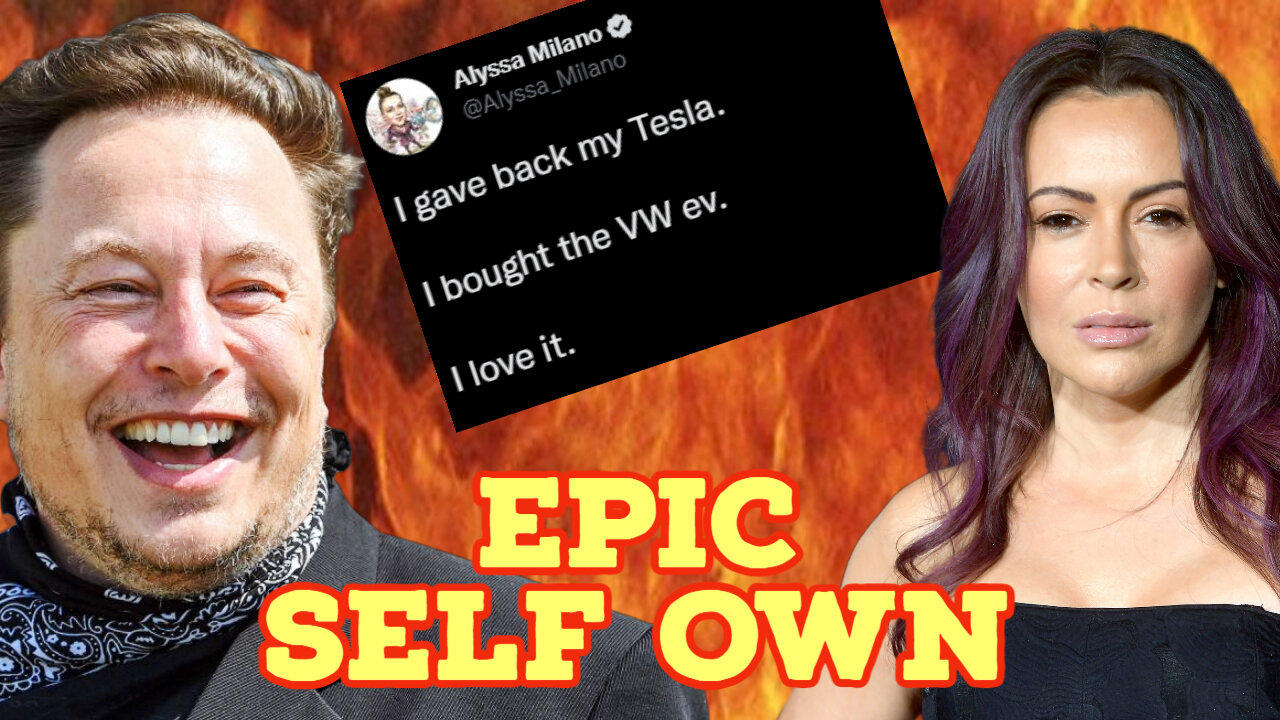 Alyssa Milano vende la sua Tesla, Elon Musk la schernisce: "Volkswagen è  stata fondata dai nazisti"