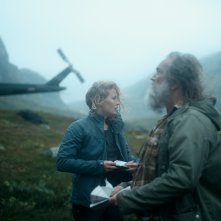 Troll: Ine Marie Wilmann e Gard B. Eidsvold in una scena del film