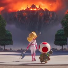 Super Mario Bros. - Il film: una sequenza del film animato