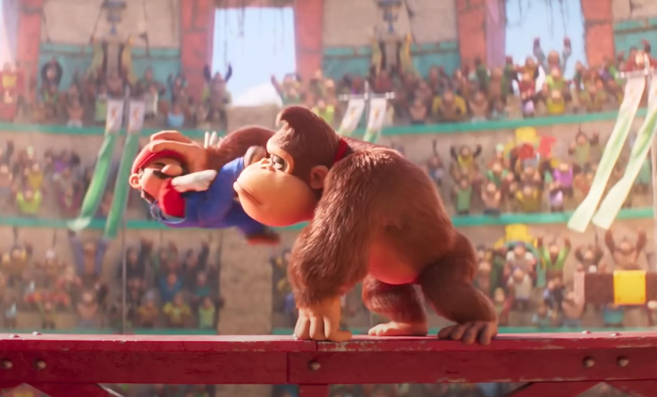 Super Mario Bros. Il Film, la voce di Seth Rogen come Donkey Kong sbalordisce nel nuovo teaser