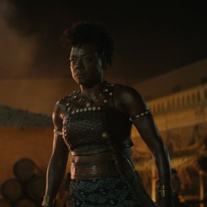 The Woman King: Viola Davis in una scena del film