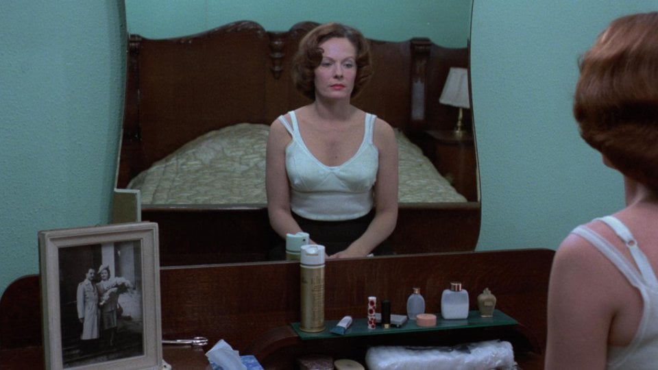 Jeanne Dielman 23 Commerce Quay 1080 Brussels 1975 Delphine Seyrig Reflection