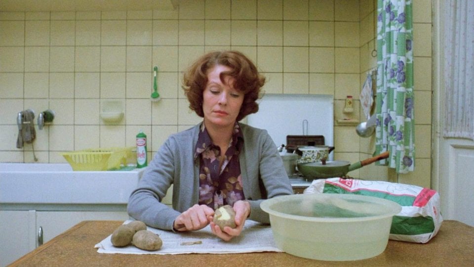 Jeanne Dielman 23 Commerce Quay 1080 Brussels 1975 Jeanne Peeling Potatoes