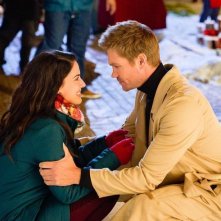 Il Natale di Angel Falls: Chad Michael Murray, Jessica Lowndes in un'immagine