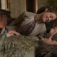 Il corsetto dell'Imperatrice: Vicky Krieps in una scena