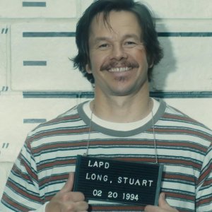 Father Stu: Mark Wahlberg in una scena del film