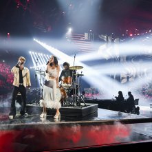 X Factor 2022: il duetto tra Francesca Michielin e i Tropea nel corso della finale