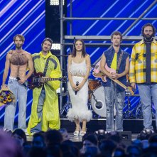 X Factor 2022: i Tropea con la conduttrice Francesca Michielin alla finale al Forum di Assago