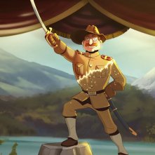 Una notte al museo - La vendetta di Ahmunrah: una scena del film animato