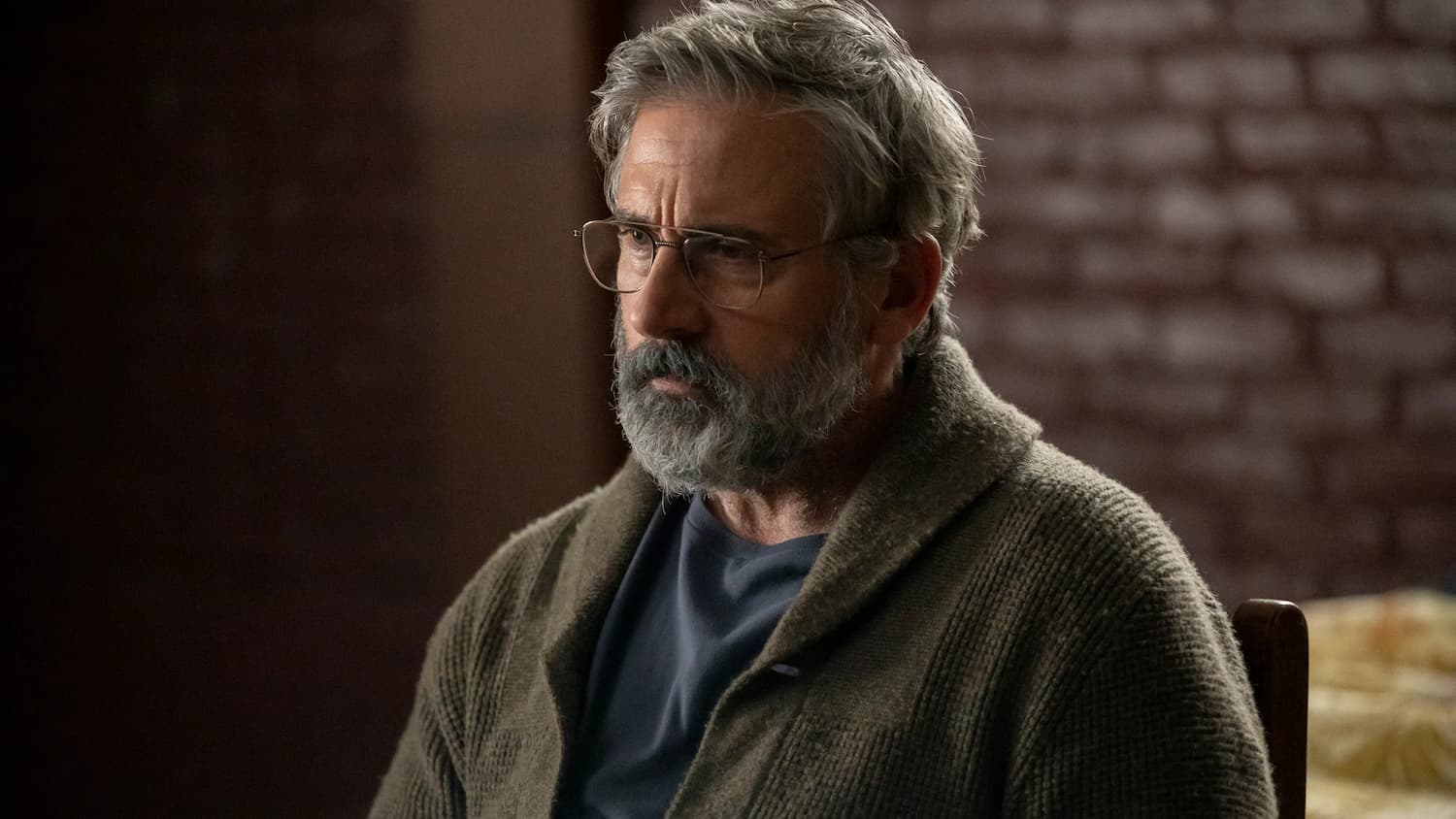 Steve Carell in una scena di The Patient
