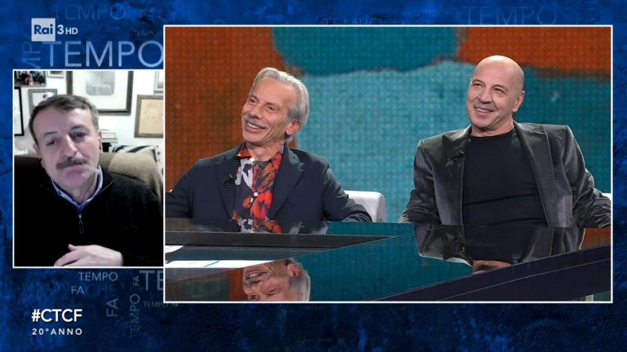 Che Tempo che Fa, Aldo, Giovanni  e i consigli antinfluenzali a Giacomo: 'Sanguisughe e Perette'(VIDEO)