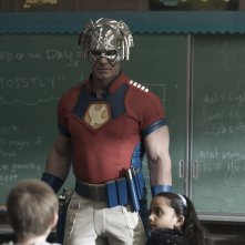 Peacemaker: John Cena in una scena della serie