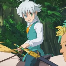 The Seven Deadly Sins: Grudge of Edinburgh, una scena del film d'animazione