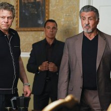 Tulsa King: Sylvester Stallone coi colleghi mafiosi
