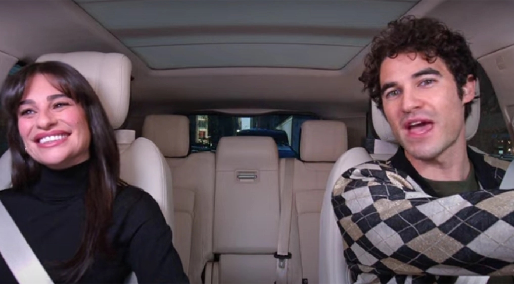 Lea Michele e Darren Criss, star di Glee, di nuovo insieme per Carpool Karaoke