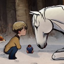 Il bambino, la talpa, la volpe e il cavallo: un'immagine del corto