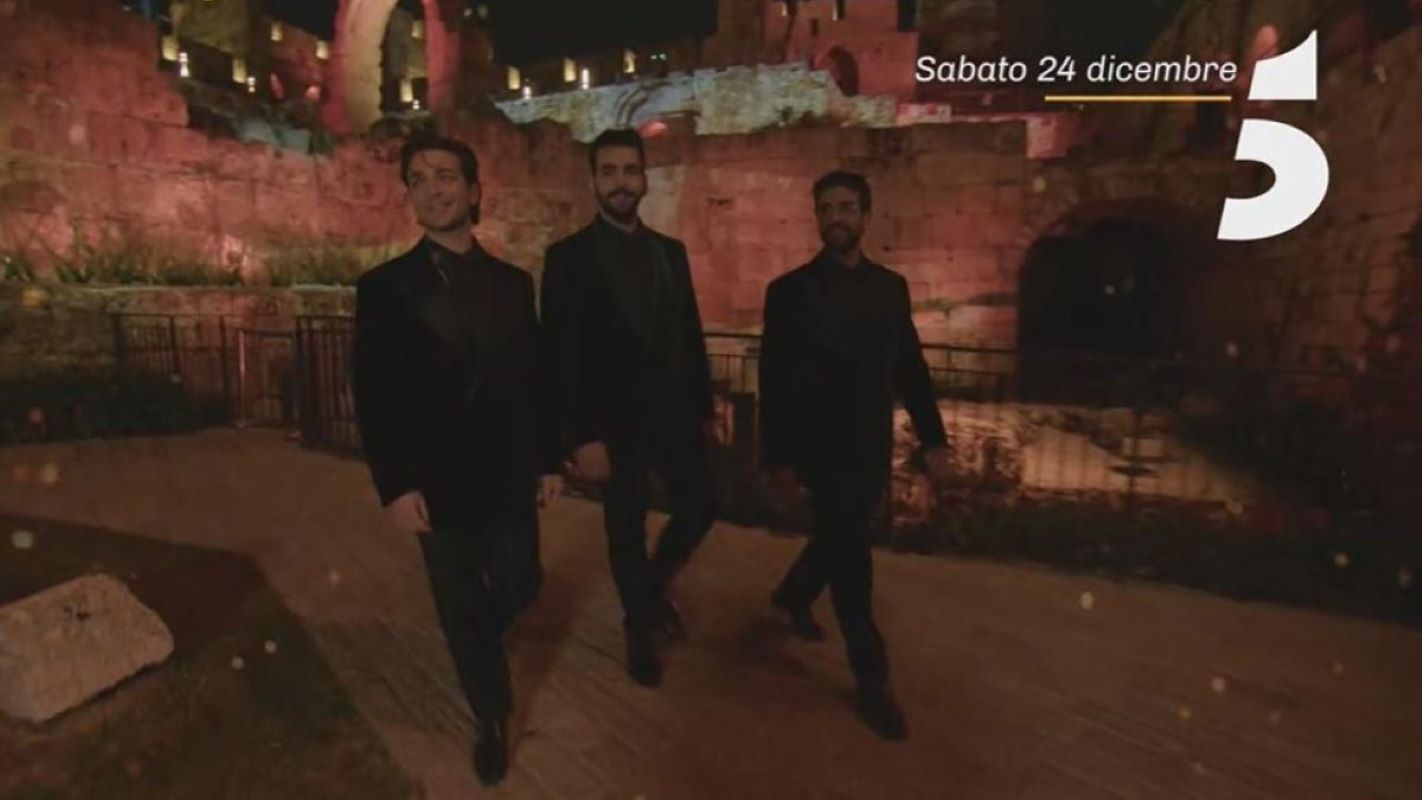 Il Volo – Natale a Gerusalemme stasera su Canale 5: le anticipazioni