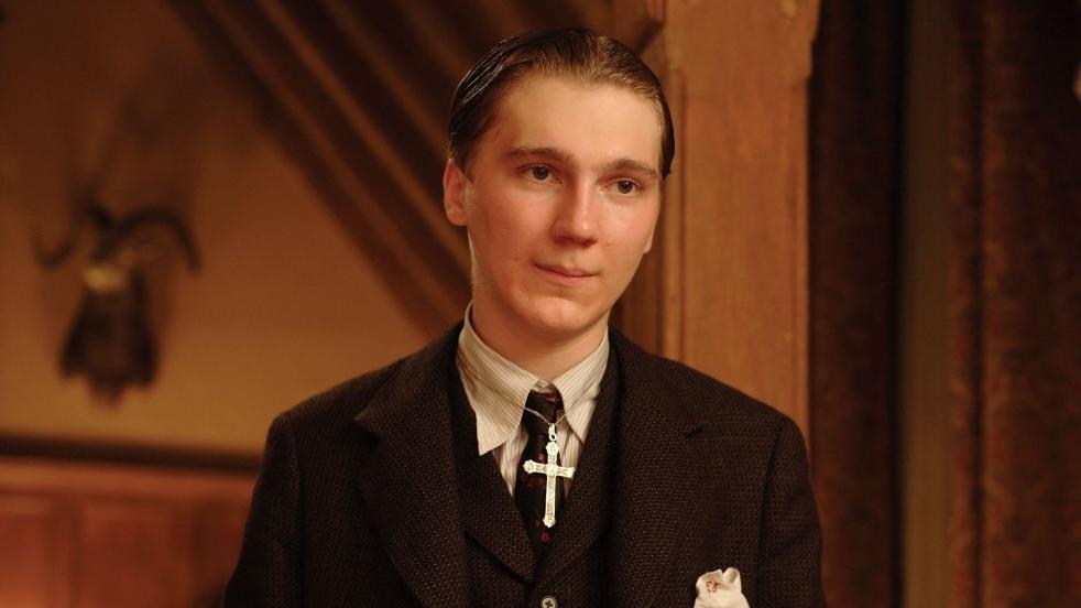 Paul Dano in una scena de Il petroliere