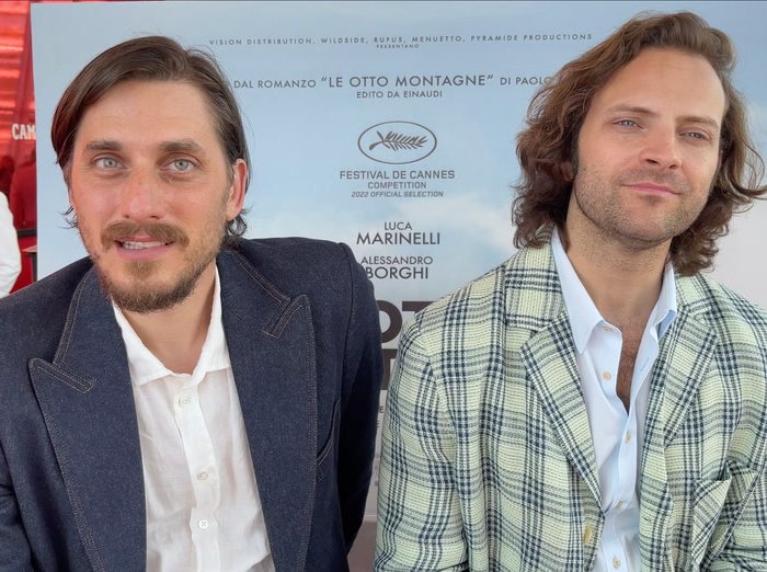 Le otto montagne: intervista a Luca Marinelli e Alessandro Borghi