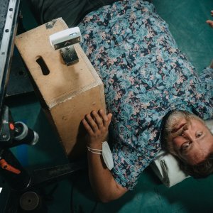 I delitti del BarLume 10, Stefano Fresi sul set