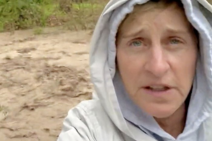Ellen DeGeneres posta il video dell'alluvione a Montecito, in California: 'È pazzesco!'