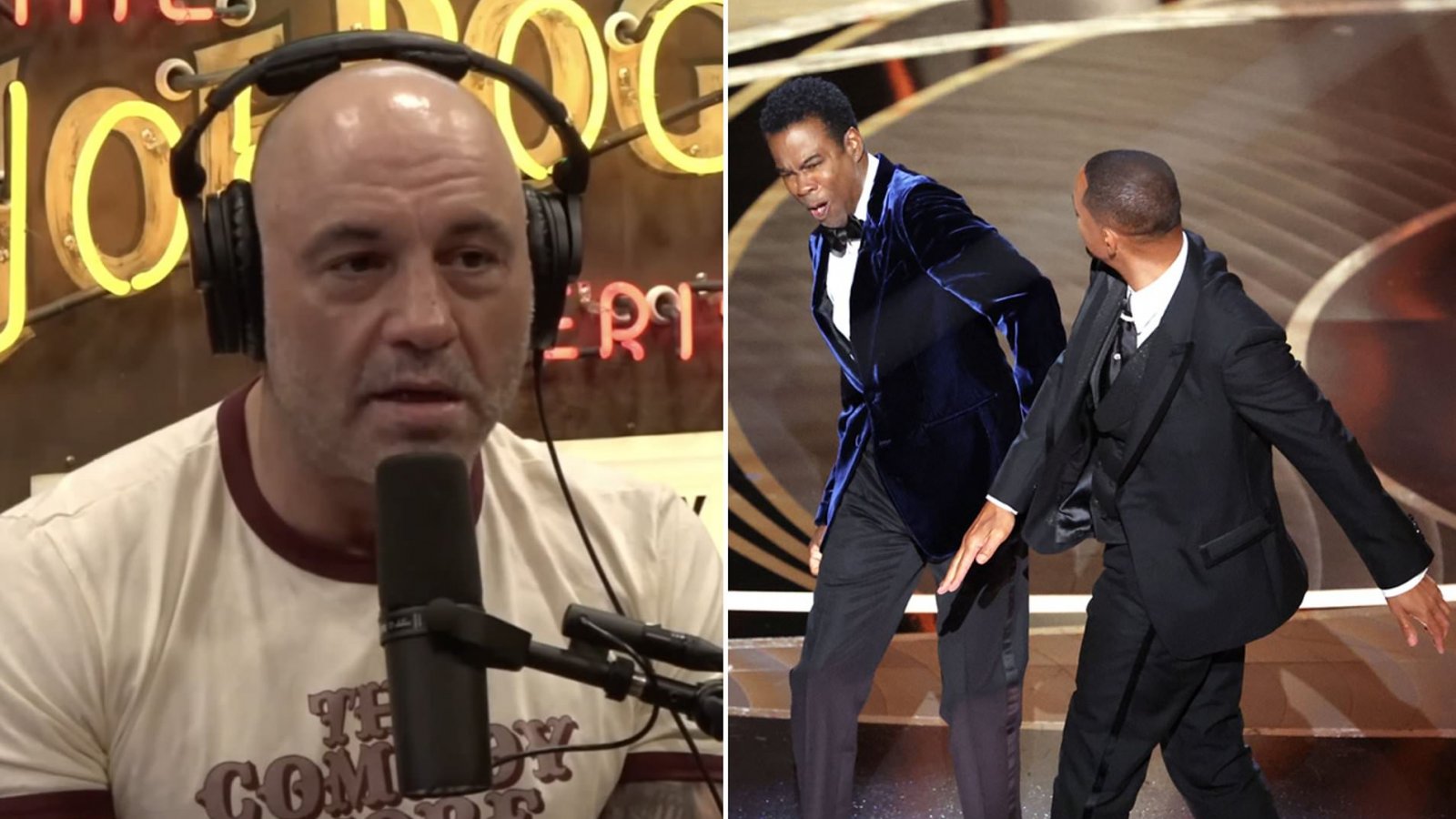 Will Smith, Joe Rogan sullo schiaffo a Chris Rock: 'Forse è tempo di perdonarlo'