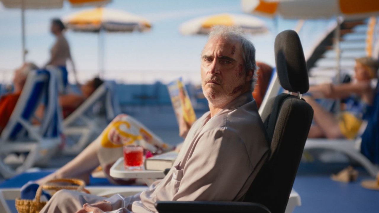 Joaquin Phoenix in una scena di Beau ha paura