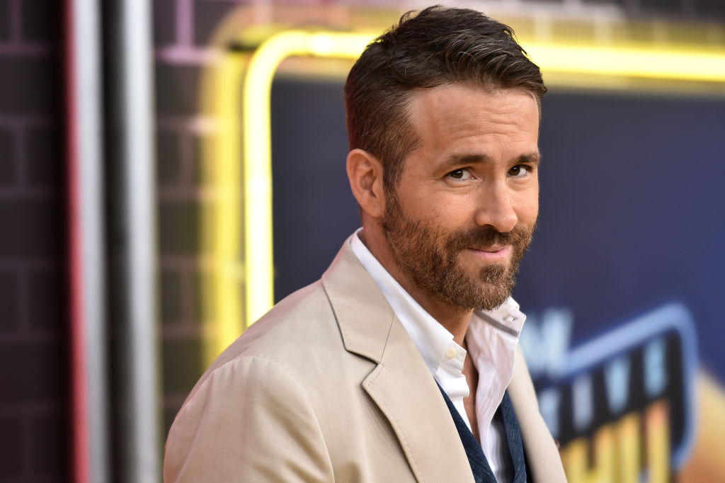 Un primo piano di Ryan Reynolds