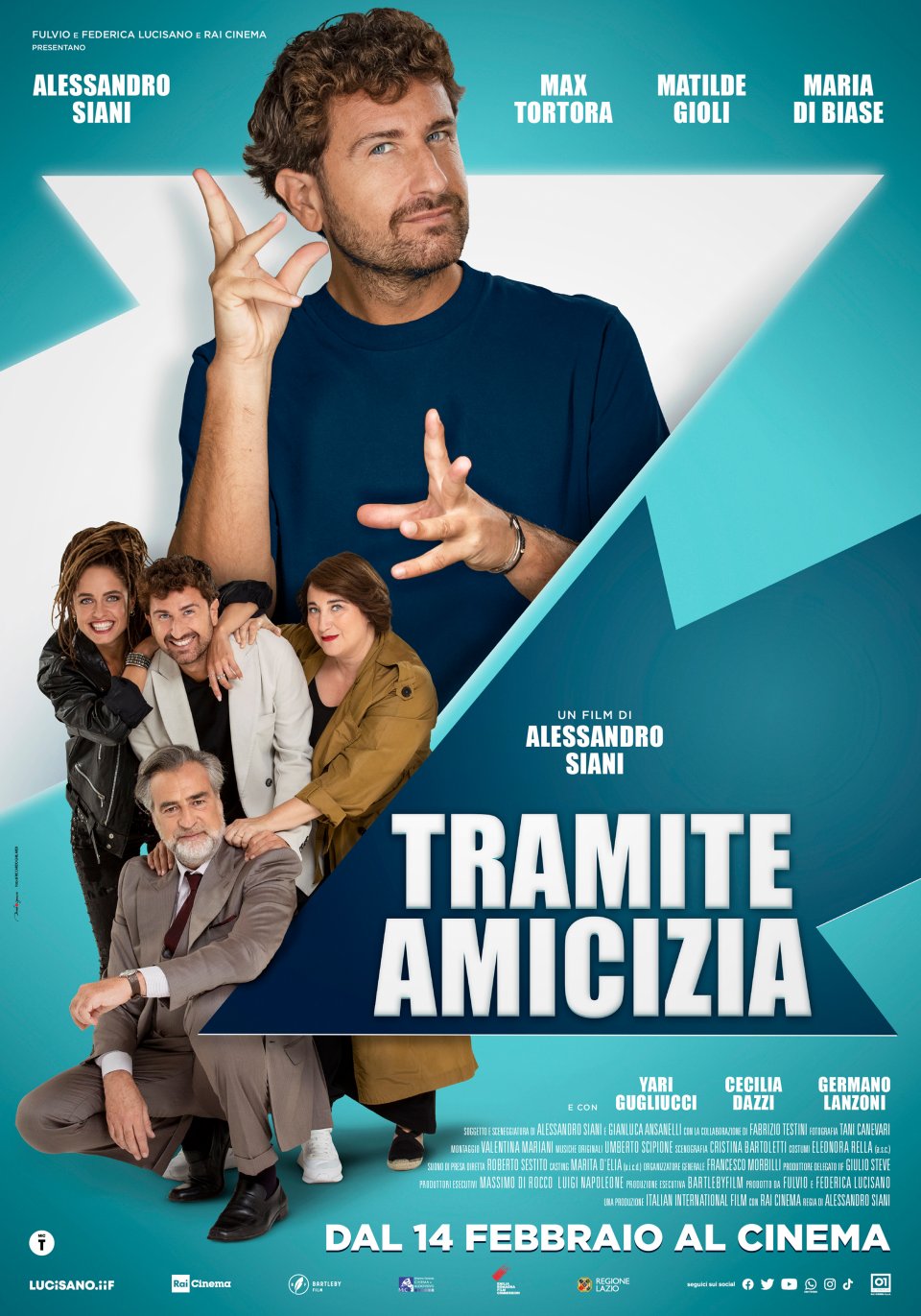 Tramite Amicizia: il poster del nuovo film di Alessandro Siani svela la  data di uscita - Movieplayer.it