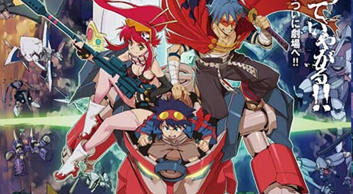 Gurren Lagann, i film su Prime Video in streaming da oggi