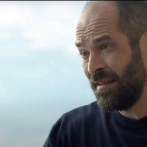 Acqua alle corde: Cristiano Caldironi in una scena del film