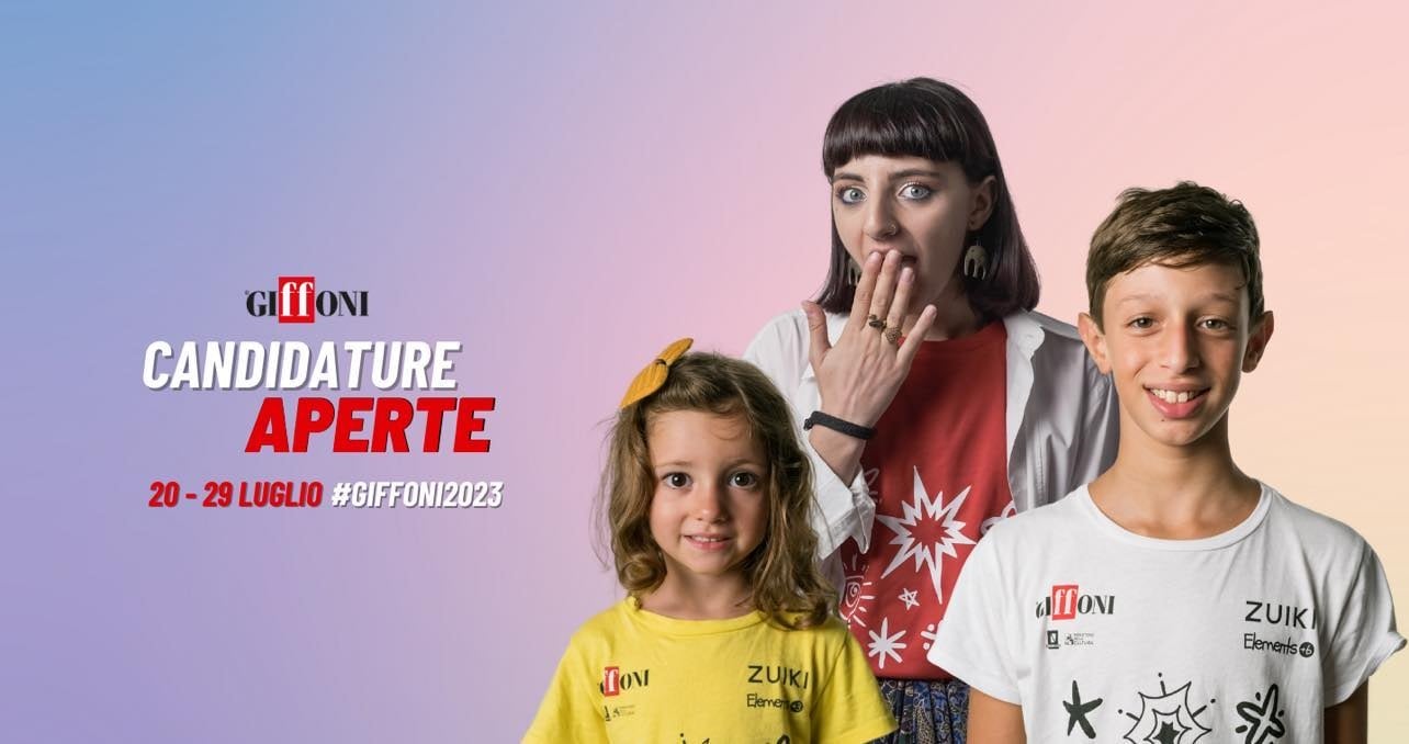 Giffoni Film Festival 2023, aperte le candidature per i Juror e la sezione Impact!