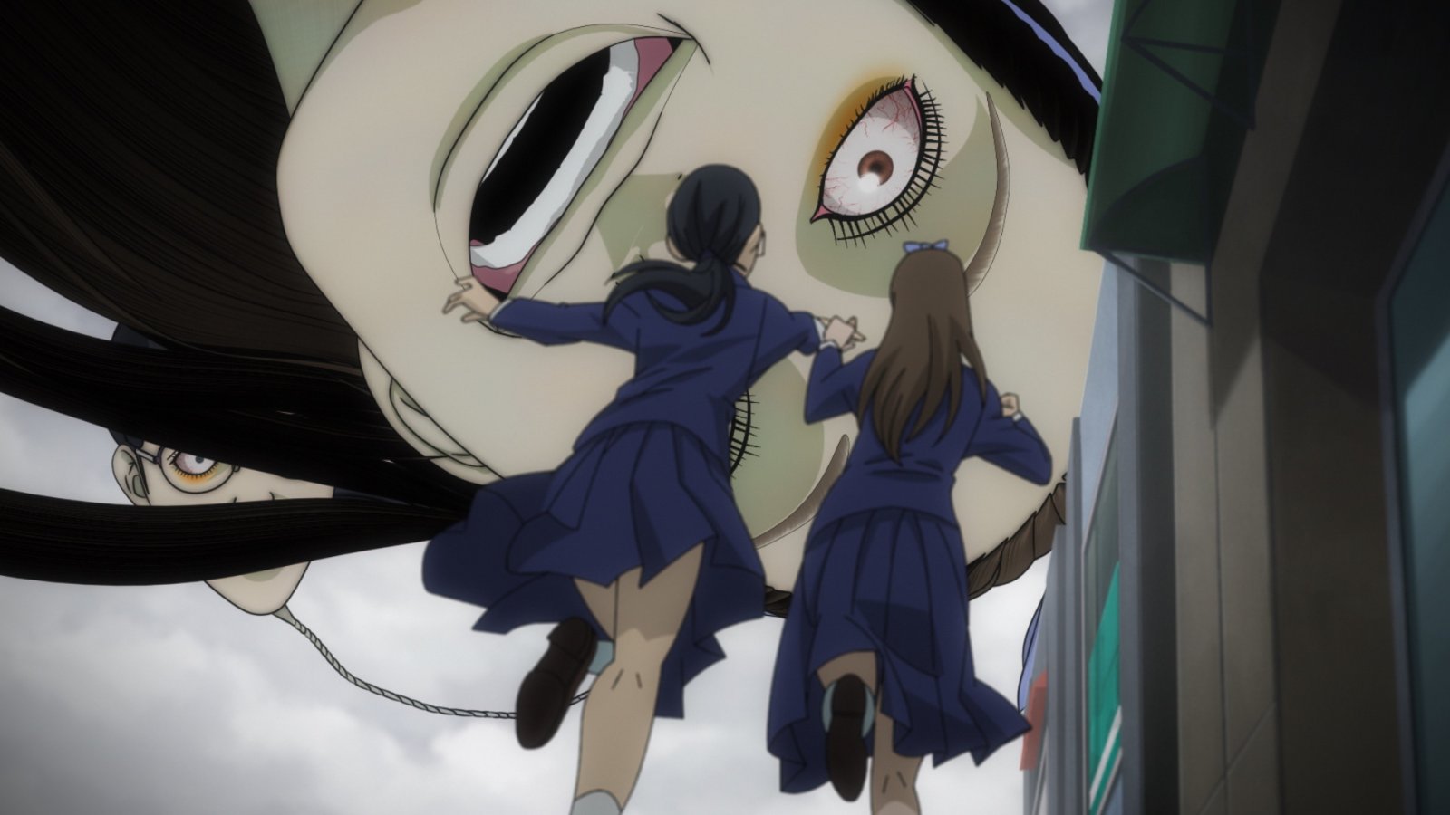 Una scena di una serie di Junji Ito
