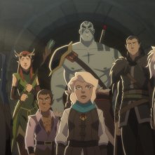 La leggenda di Vox Machina 2: i personaggi principali in una scena