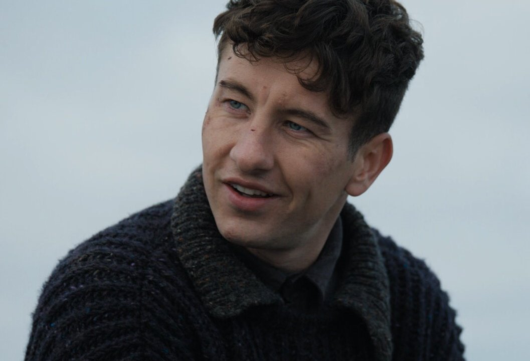 Primo piano di Barry Keoghan in una scena de Gli spiriti dell'isola